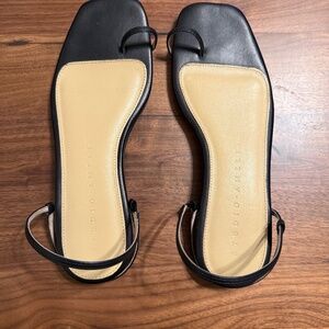 Studio Amelia Sandals in Black Leather Size 37
